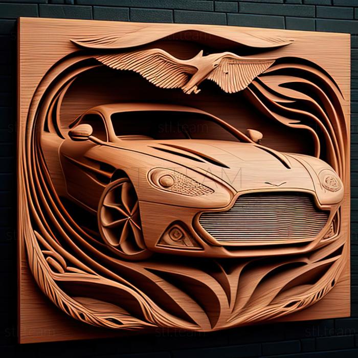 3D model Aston Martin Vantage (STL)